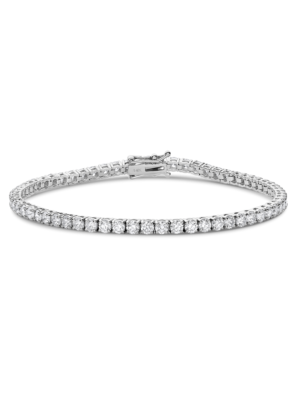 14k Diamond Tennis Bracelet