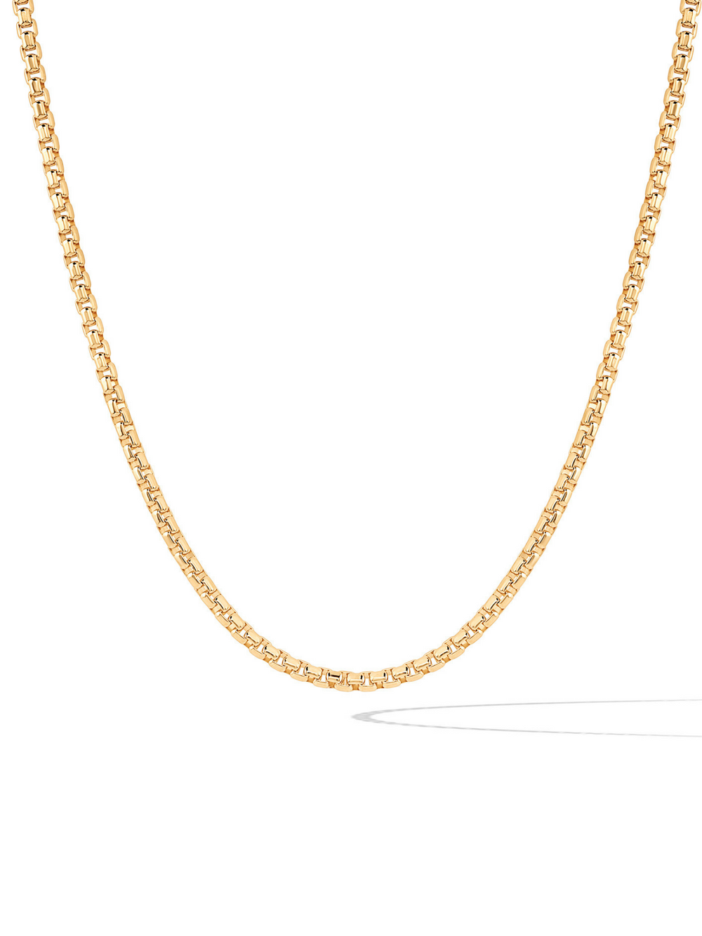 2mm 14k Gold Box Chain