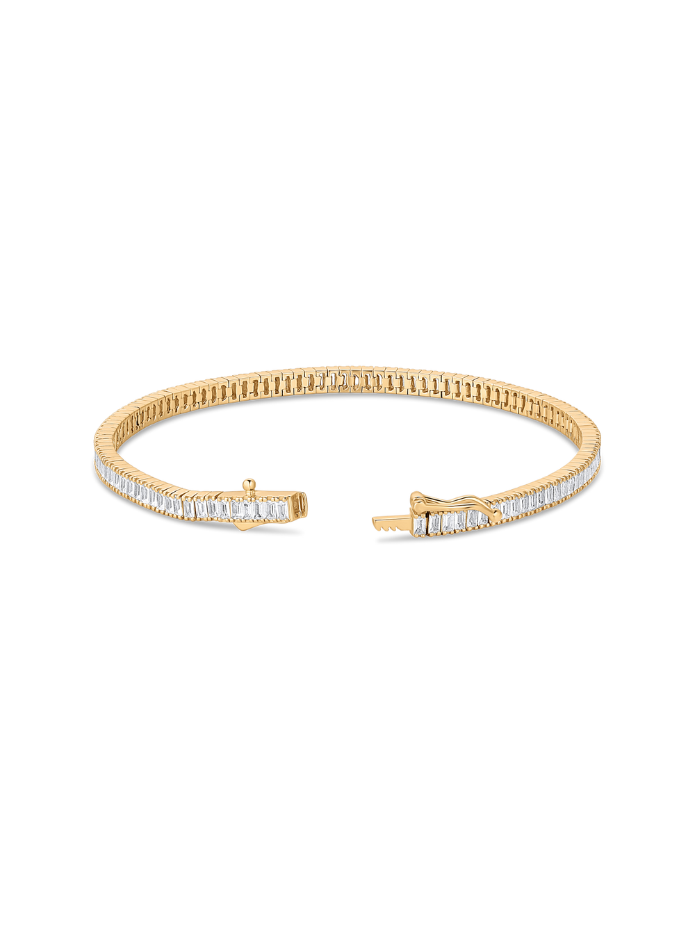 Sapphire Baguette Bracelet