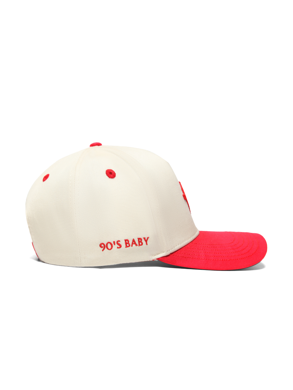 90's Baby Snapback (Red)