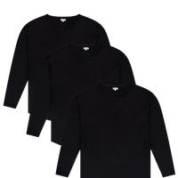 BLNK T Long Sleeve 3 Pack (Black)