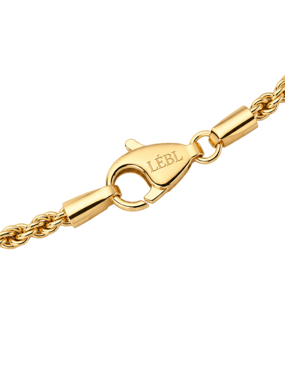 2.5mm 14k Gold Rope Bracelet